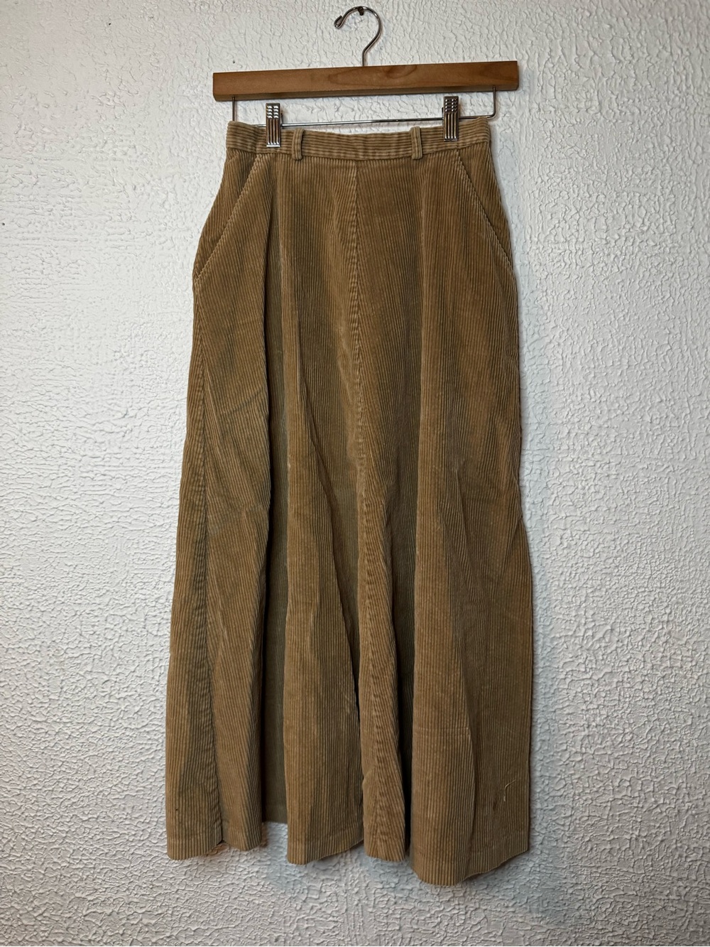 Vintage Corduroy Maxi Skirt
